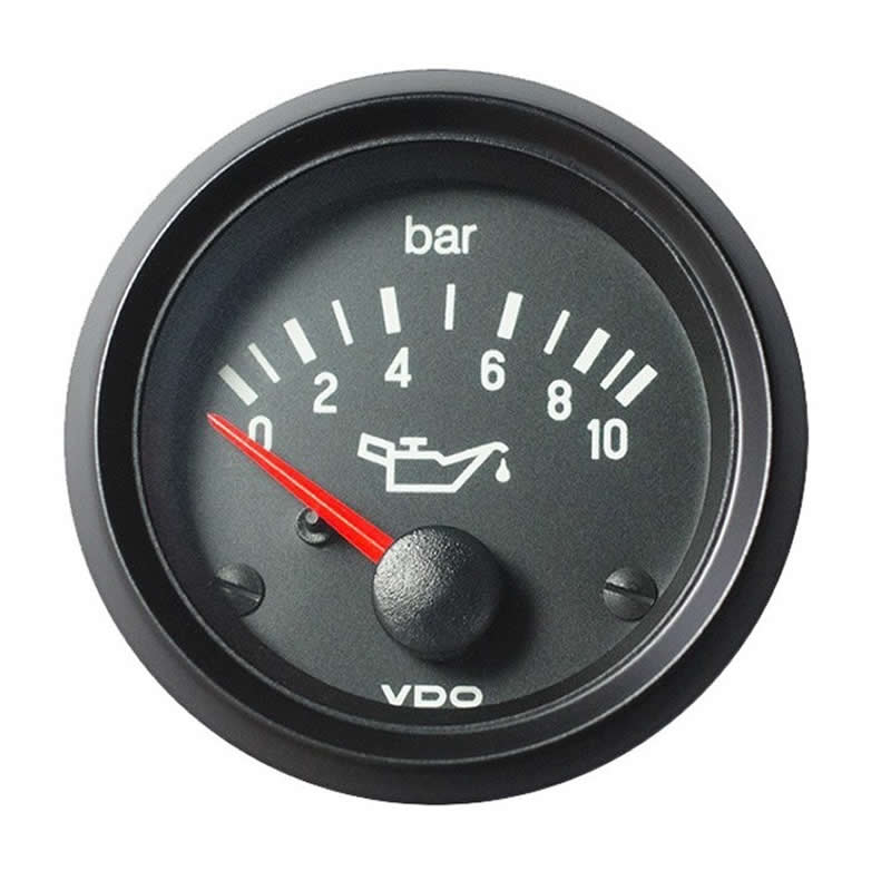 VDO Cockpit Vision Engine oil pressure 10Bar 52mm 12V